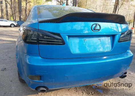 2007 Lexus Is 250 from USA, damaged, VIN JTHCK262672018043